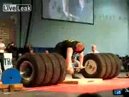 Световен рекорд Deadlift 1100 Lbs