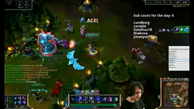 5 kill-а в League of Legend Pentakill - Athene