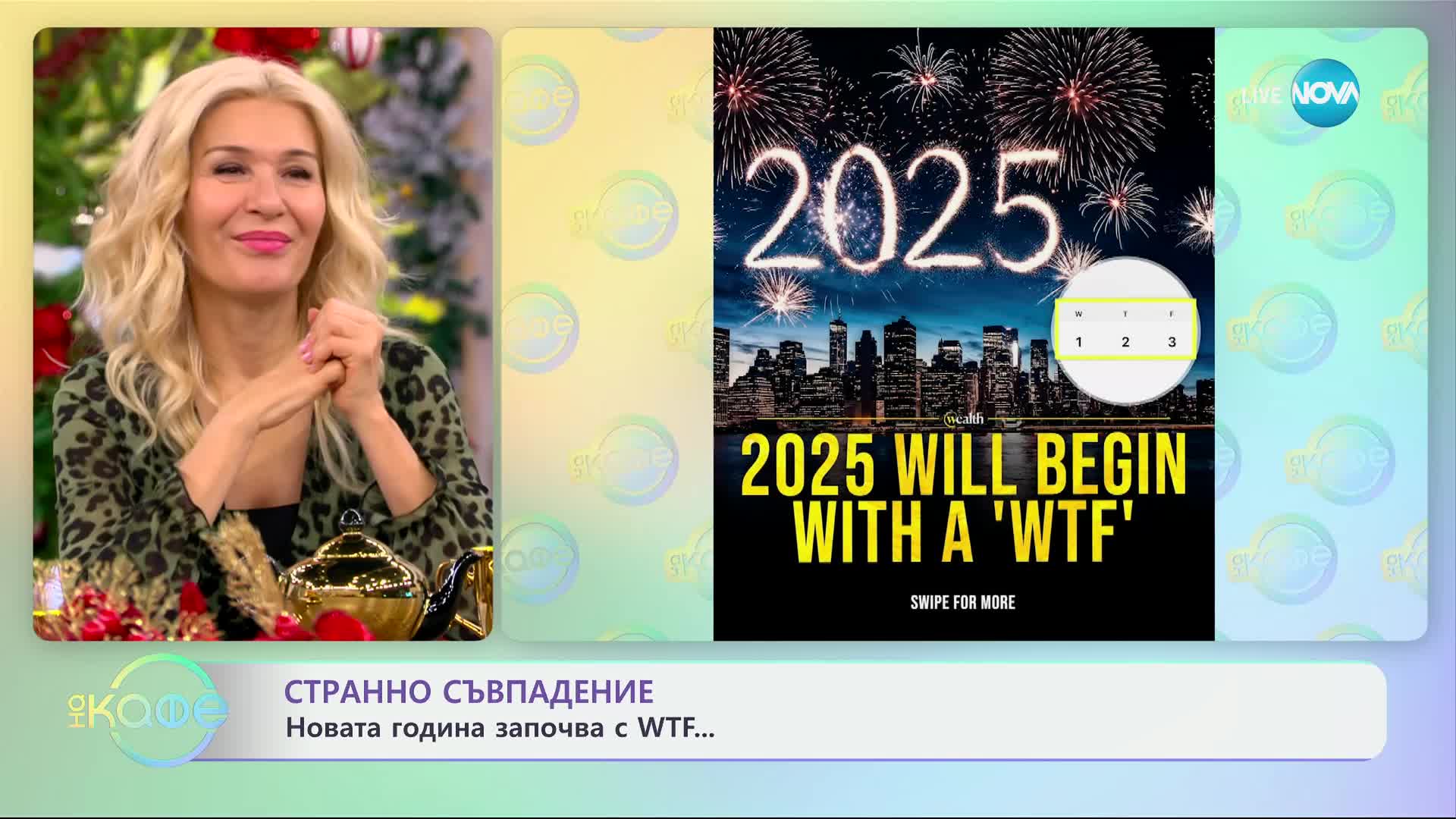 Странно съвпадение: Новата година започва с WTF - „На кафе“ (05.12.2024)