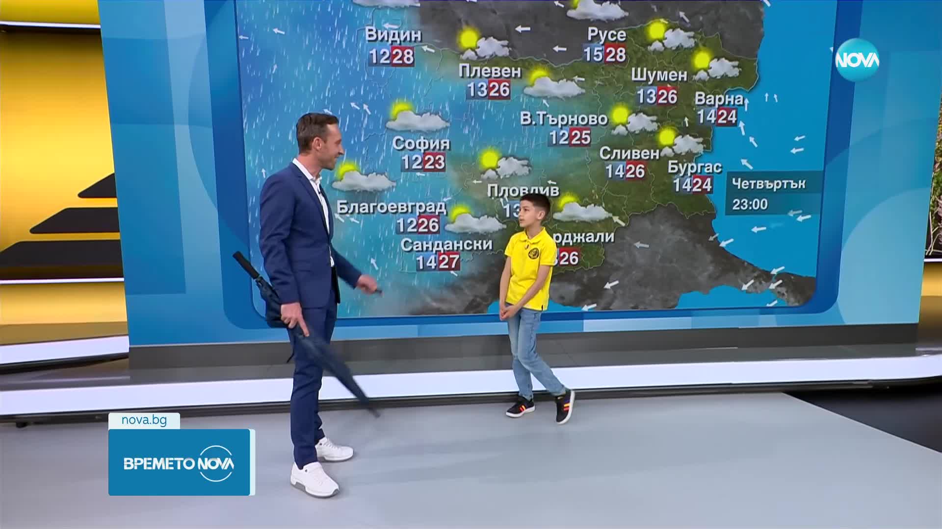 Детска прогноза за времето (01.06.2023 - сутрешна)