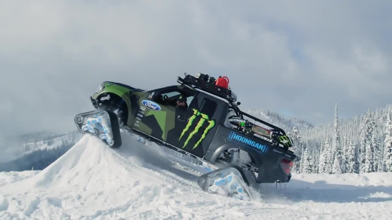 Ken Block тества Ford F-150 Raptortrax