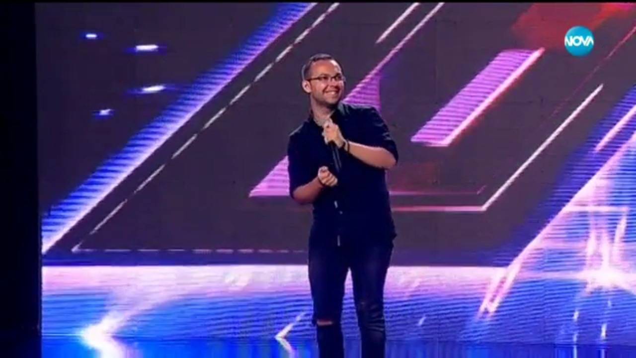 Стоянчо пръсна сцената на X Factor на хиляди парченца и грабна стола