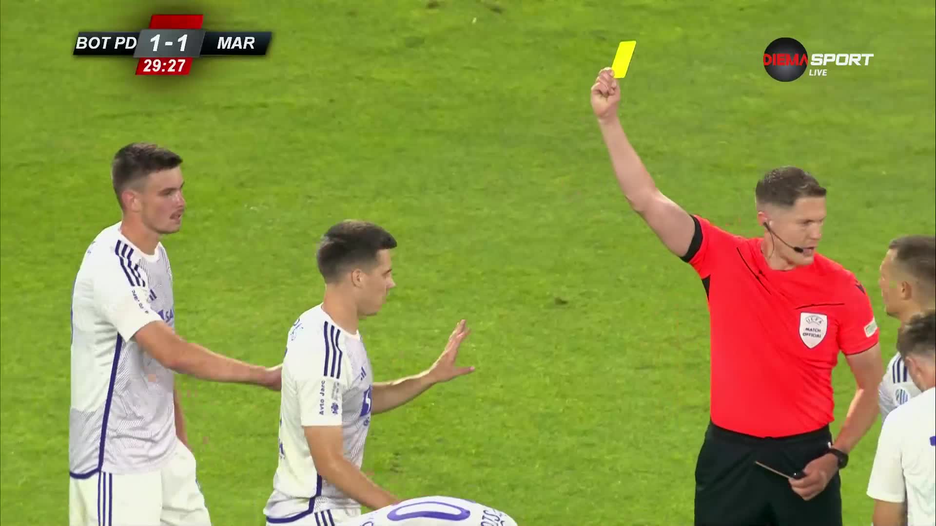 Ботев Пловдив - Марибор 1:1 /първо полувреме/