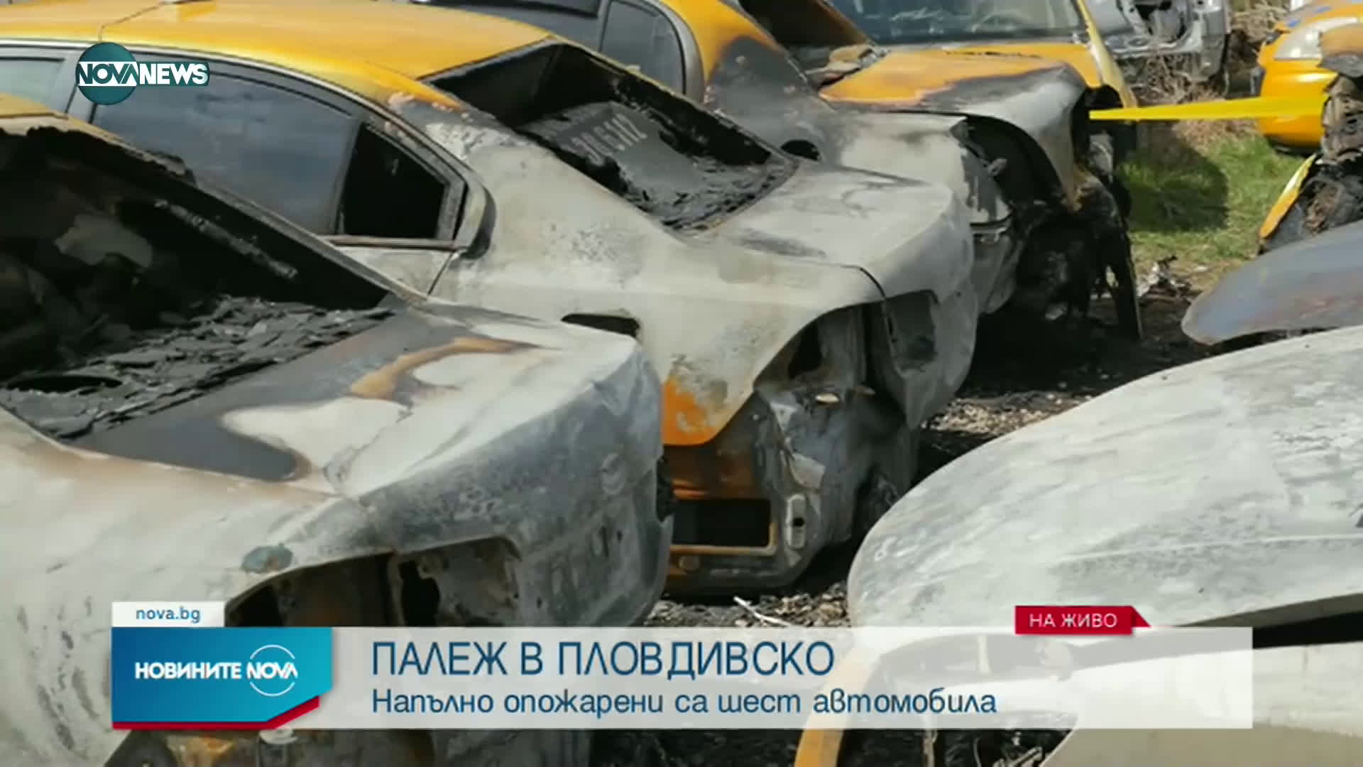 Задържаха мъж за палеж на 8 таксиметрови коли в Пловдивско