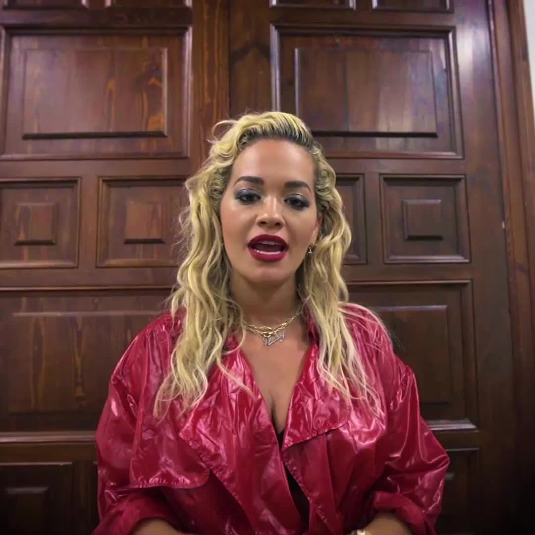 Rita Ora MTV Varna Beach 2018 видео обръщение