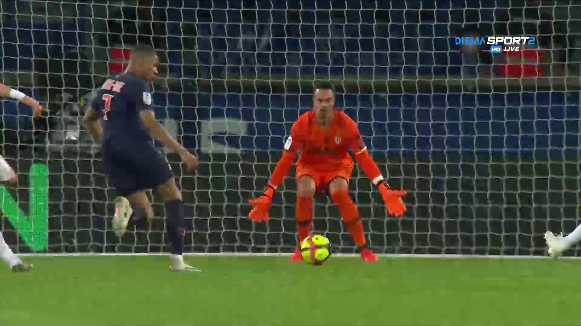 Мбапе с втори гол във вратата на Монако