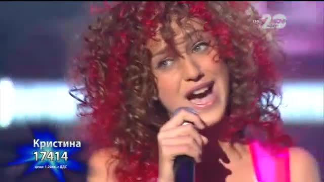 Кристина Дончева - X Factor Live (21.10.2014)
