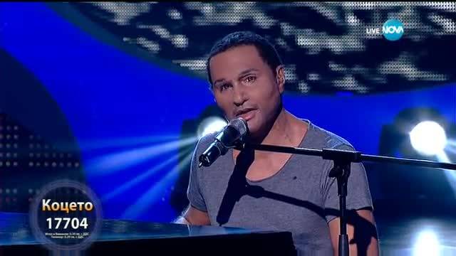 Коцето като John Legend - „All of Me” | Като две капки вода