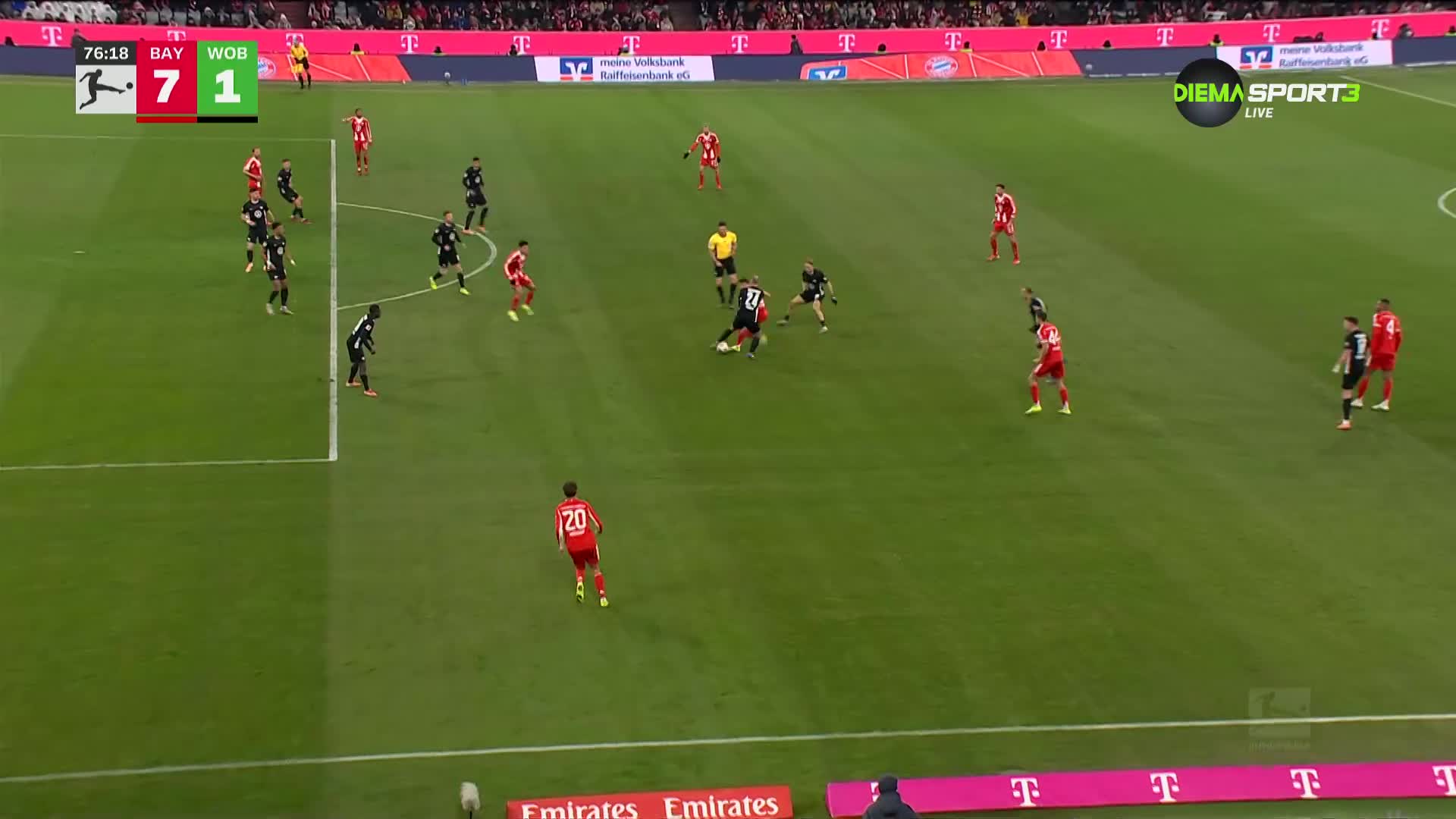 Байерн - Волфсбург 8:1 /репортаж/