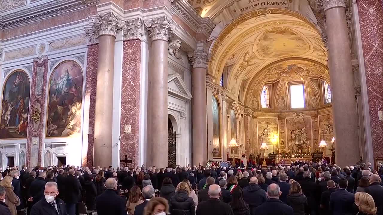 Italy: EU bids farewell to Sassioli at Rome state funeral