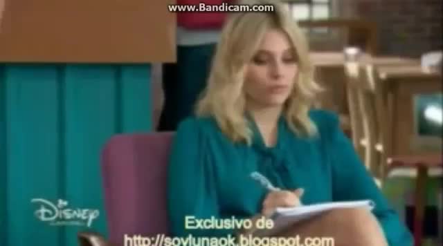 Soy Luna 2 - Амбър и Симон разговарят в Ролер - епизод 54 + Превод