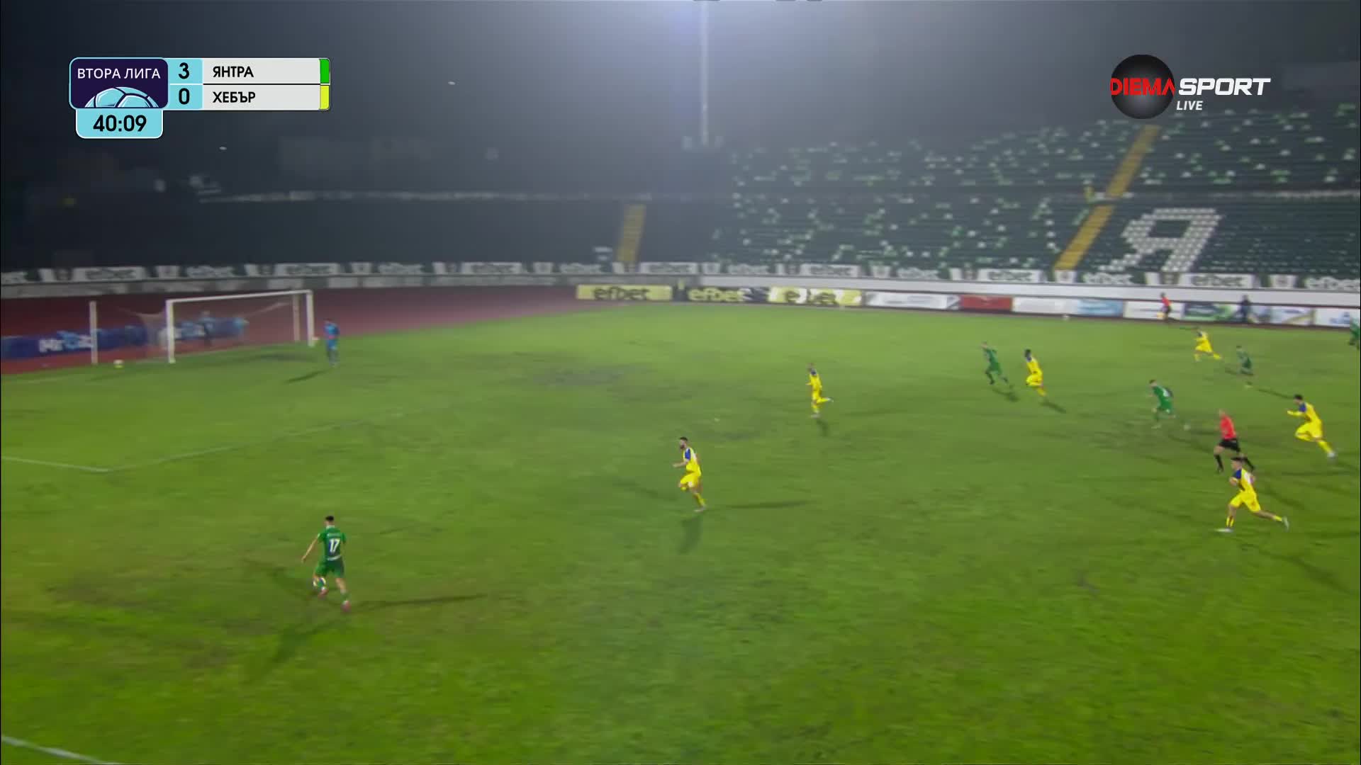 Янтра Габрово - Хебър 3:0 /репортаж/