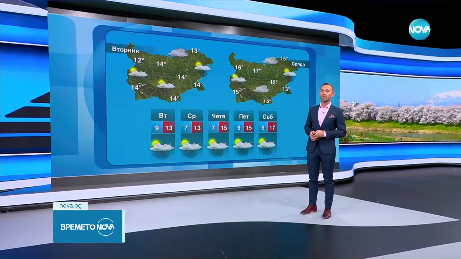 Прогноза за времето (08.05.2023 - обедна емисия)