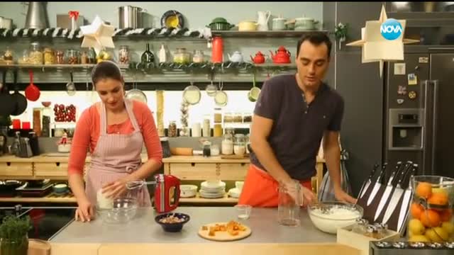 Чийзкейк с рачел от тиква - Бон апети (04.01.2016)
