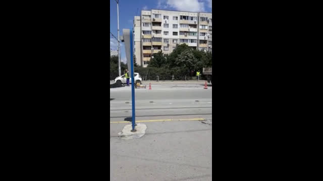 Полагане на асфалт