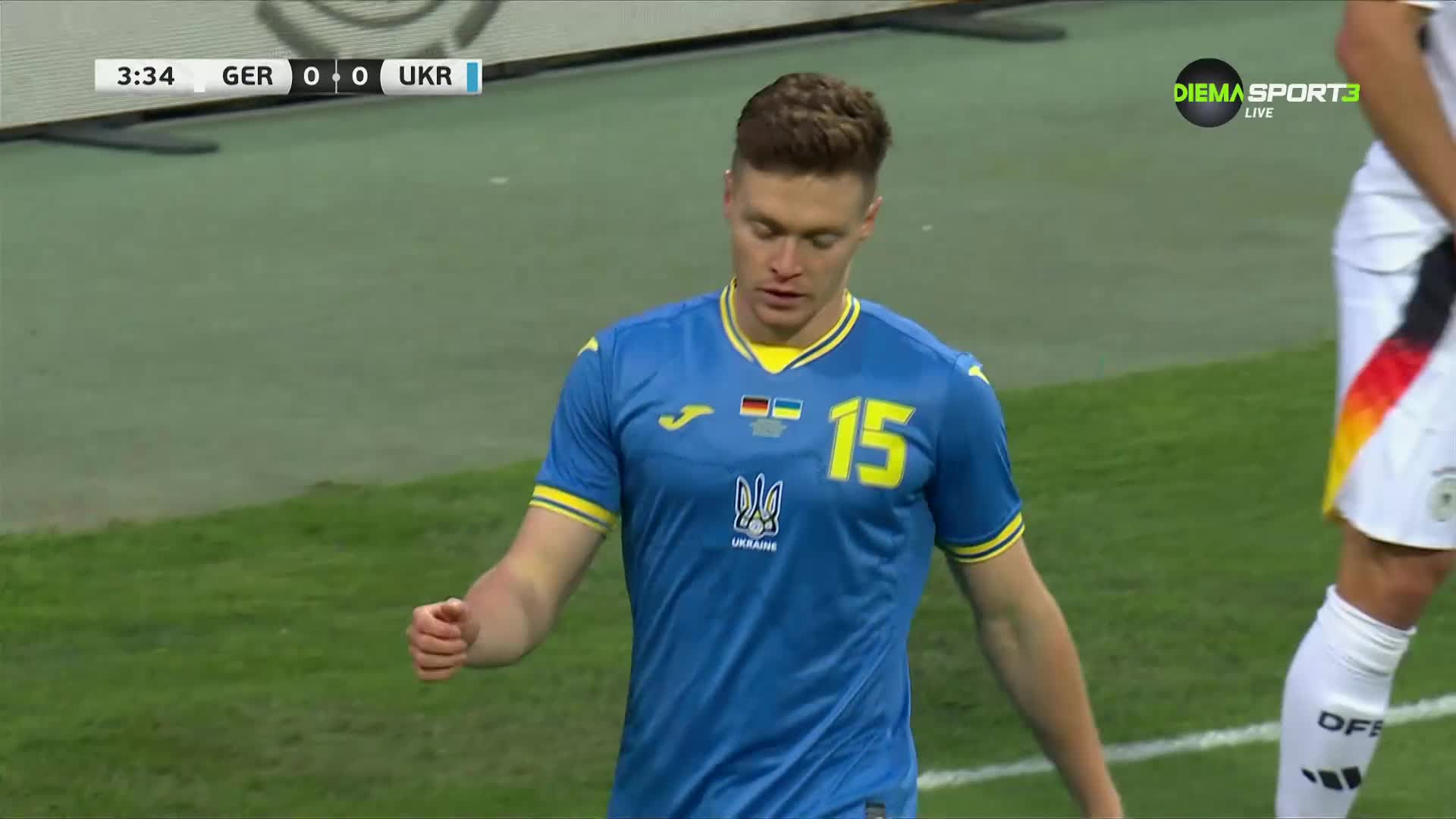 Германия - Украйна 0:0 /първо полувреме/