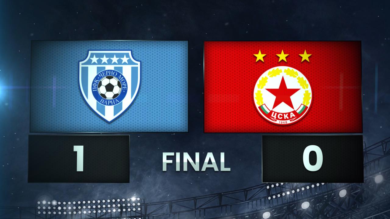Cherno More vs CSKA Sofia - Condensed Game - Vbox7