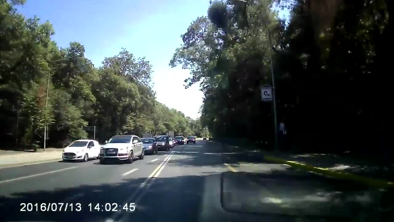 Нагъл водач в насрещното
