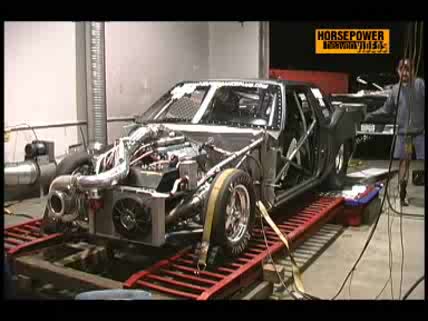 Мустанг с 1400 коня - Dyno Test