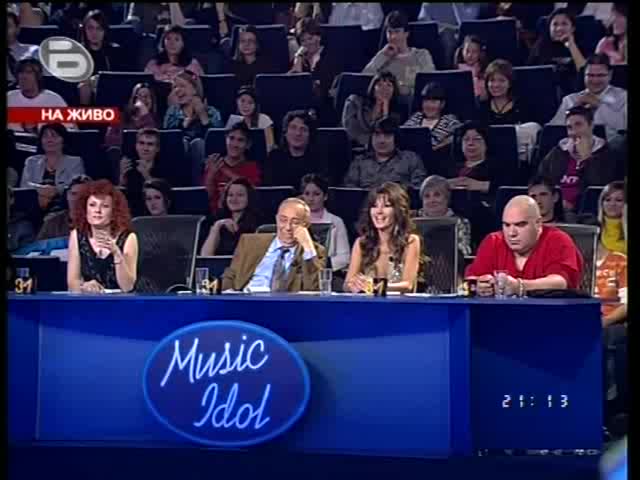 Лудия Иван показва как пее на цигански бърка си в пъпа - абе нямам думи!!!:) music idol - 31.03.08 HQ
