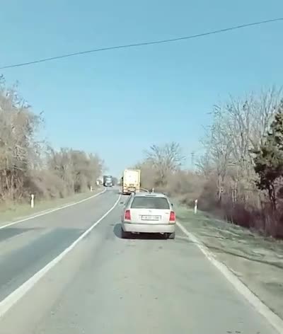 Опасно шофиране на камиони