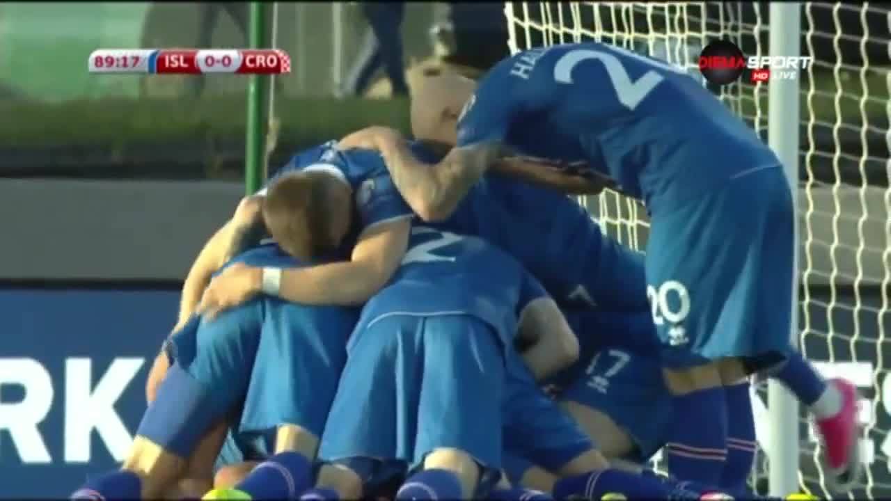 Исландия - Хърватия 1:0 /репортаж/