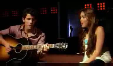 Demi,  Selly,  Miley & Jonas Brothers - Send it on music video Hq