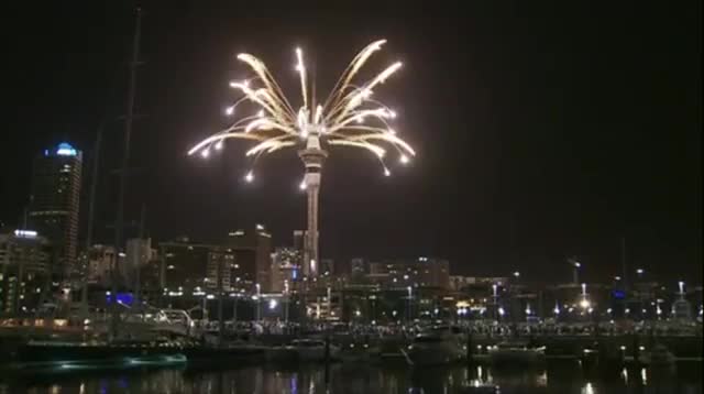 2014 Auckland, New Zealand - Нова Година