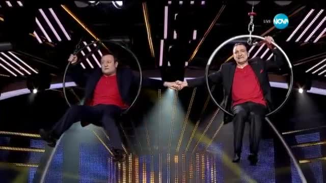 Зуека и Рачков се появяват от небето - Като две капки вода (30.03.2015г.)