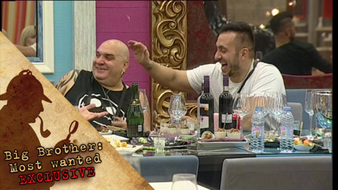 Фънки разказва виц за Динко - Big Brother: Most Wanted 2017
