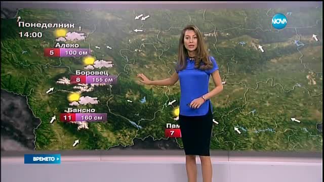 Прогноза за времето (27.02.2017 - обедна емисия)