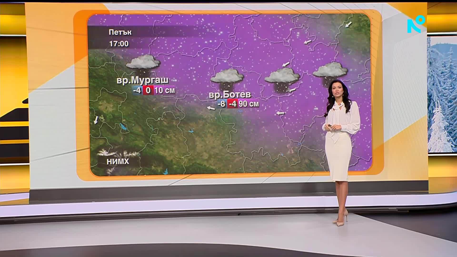 Прогноза за времето (16.01.2026 - сутрешна)