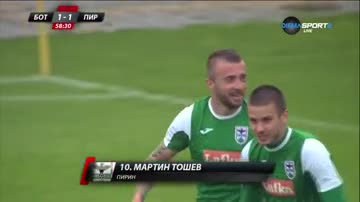 Тошев се реваншира с изравнителен гол срещу Ботев