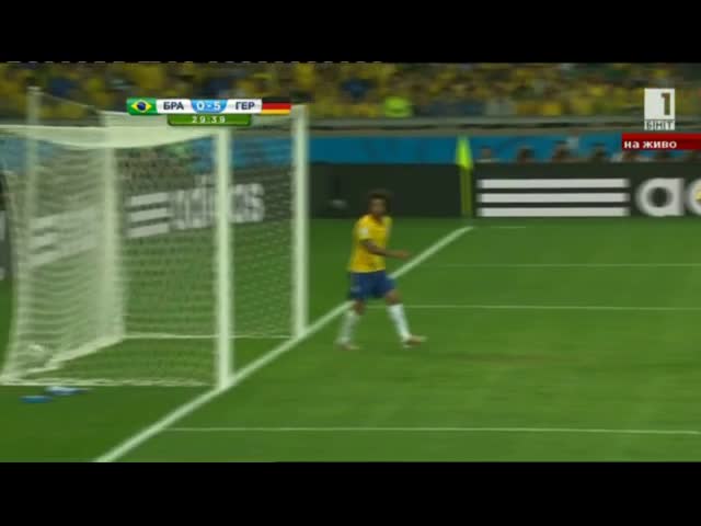 Кошмар за Бразилия ! Германия ги победи със 7:1 !
