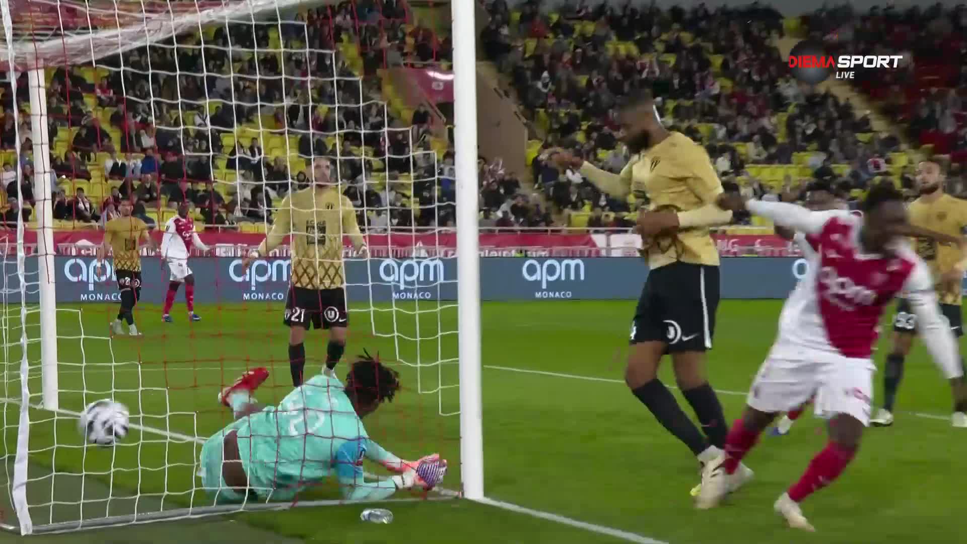 Монако - Анже 2:0 /репортаж/
