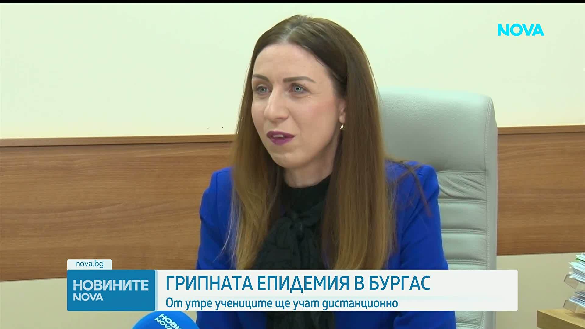 Грипната епидемия в Бургас: Онлайн обучение за учениците и мерки в детските градини