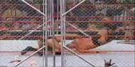 WWE The Rock gives Austin the best ever Rockbottom in Cage