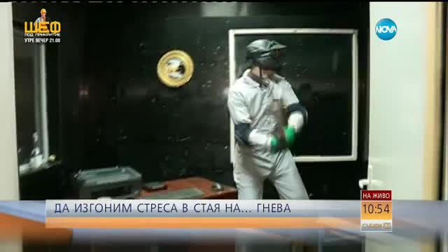 Освободи стреса... в стая на гнева