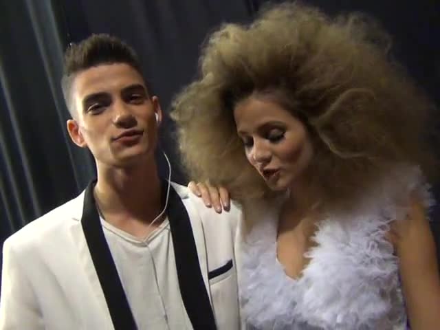 Нелина и Наско - зад кулисите на X Factor