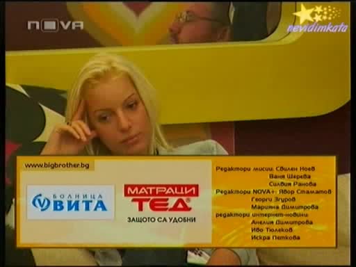 Big Brother 4-Даниела И Иванина"Скандал С Продължение"07.11.2008
