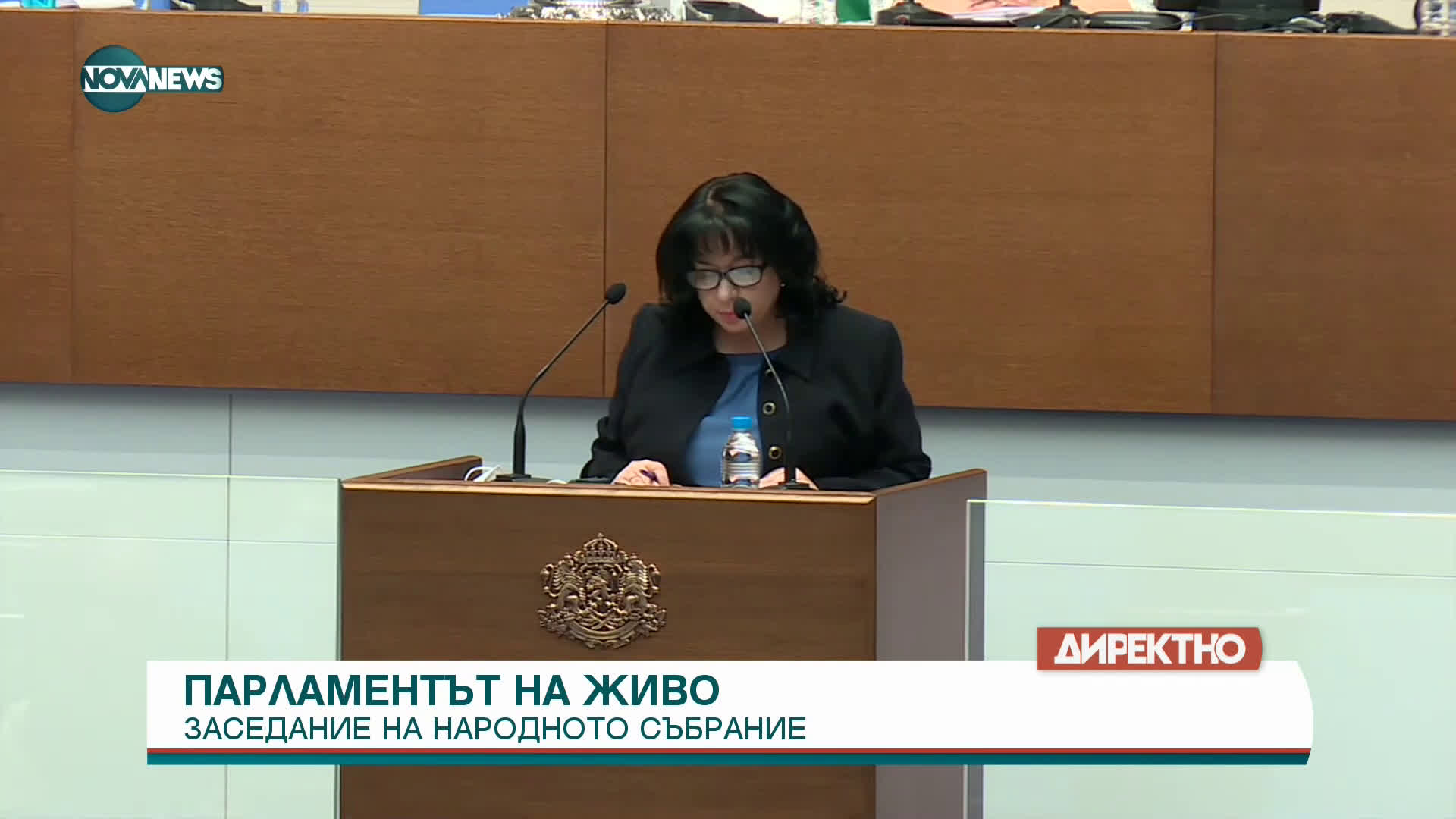 Изявление на министър Теменужка Петкова пред НС