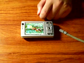 Nokia N95 With Iphone Multi Touch Screen