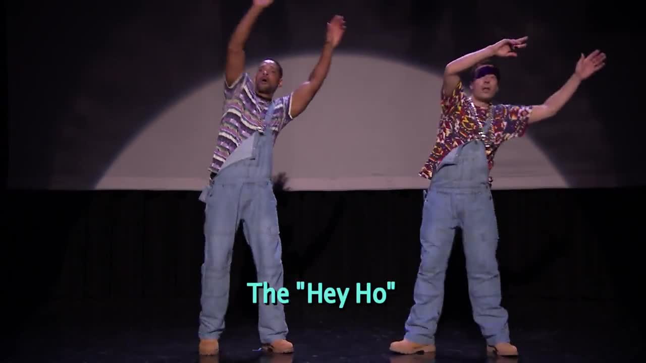 Еволюция на Hip- Hop танците- Jimmy Fallon Will Smith