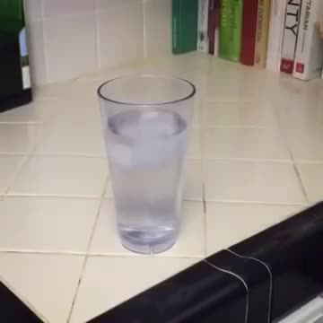 Как чаша с вода остава суха?