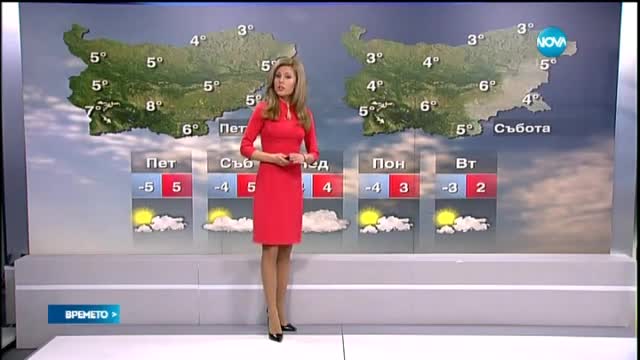 Прогноза за времето (12.02.2015 - централна)