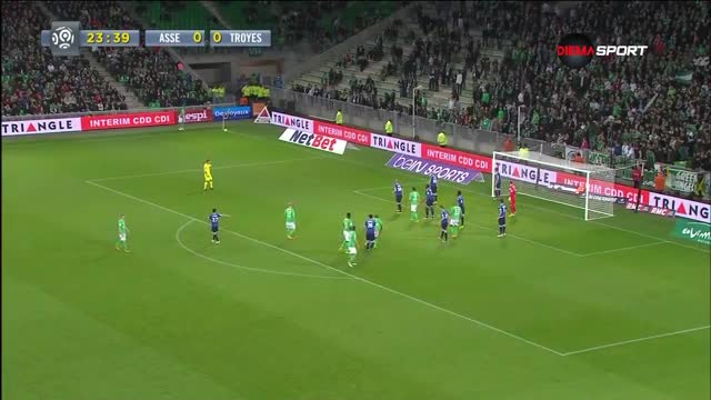 Сент Етиен - Троа 1:0 (33 кръг, Лига 1, сезон 2015/16)