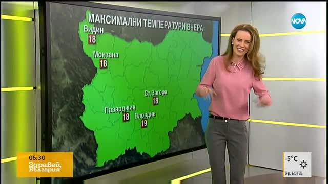 Прогноза за времето (24.11.2017 - сутрешна)