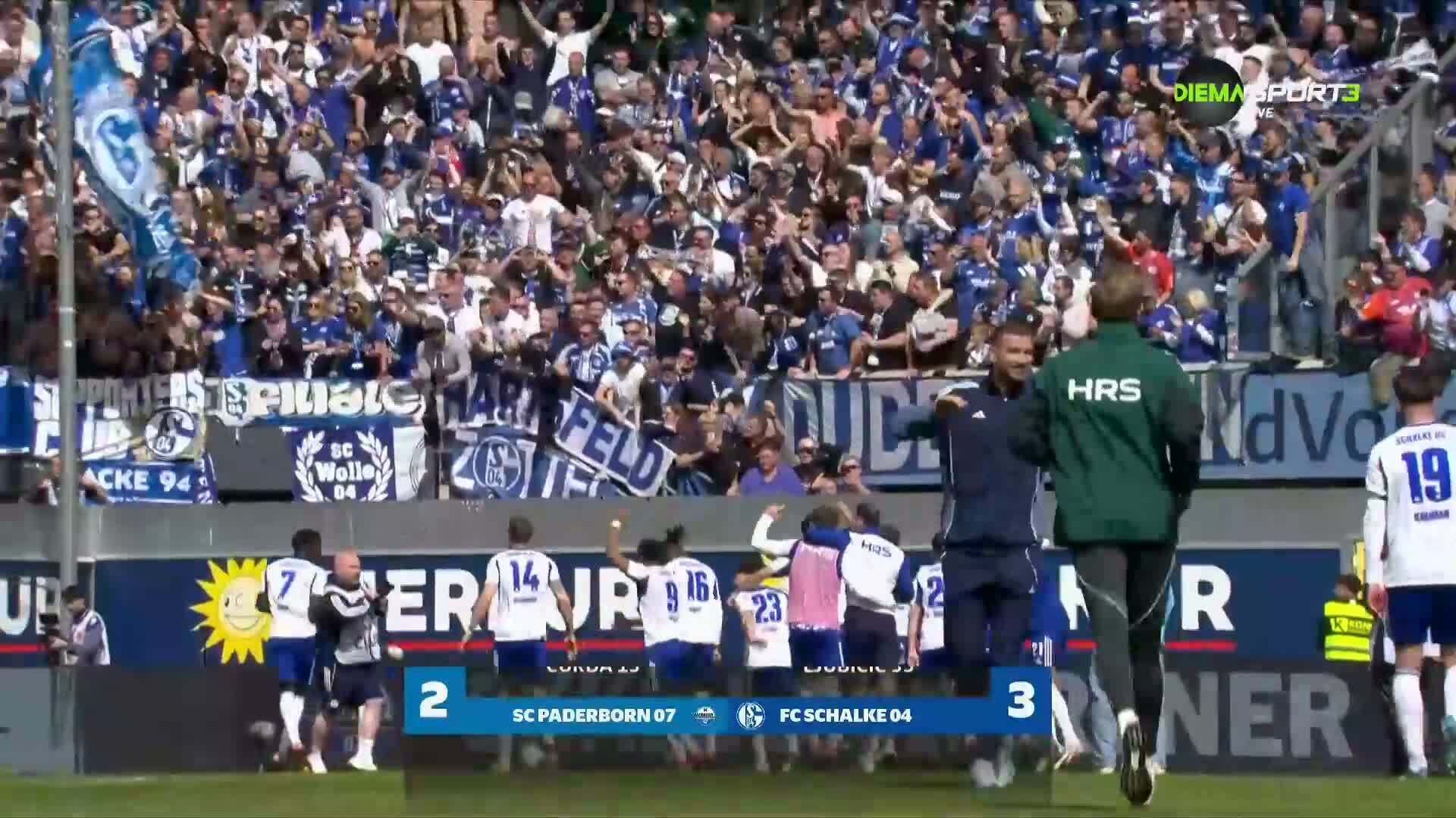 Падерборн - Шалке 2:3 /репортаж/