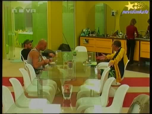 Big Brother 4-Бай Иван Гневен На Филип!31.10.2008