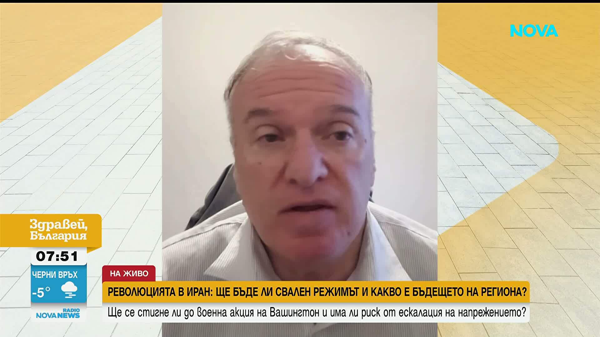 Чуков: Тръмп умело ръководи ситуацията с Иран